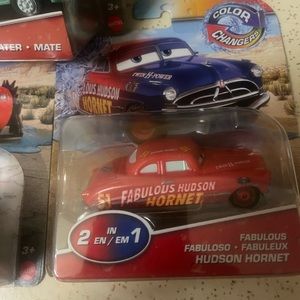 Disney Pixar Cars Color Changers Fabulous Hudson Hornet.